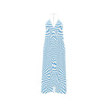 Halterneck backless dress
