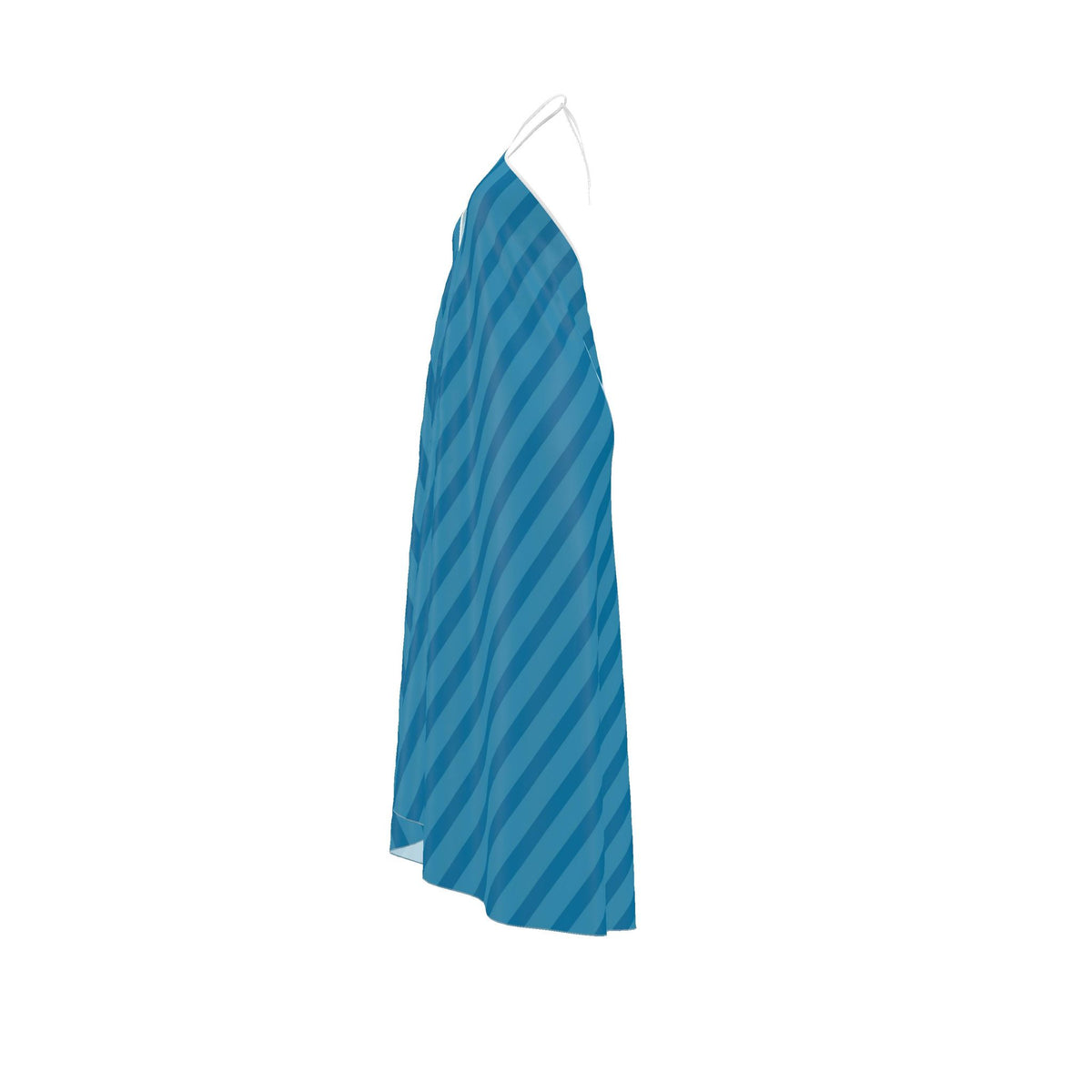 Halterneck backless dress