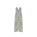 Halterneck backless dress