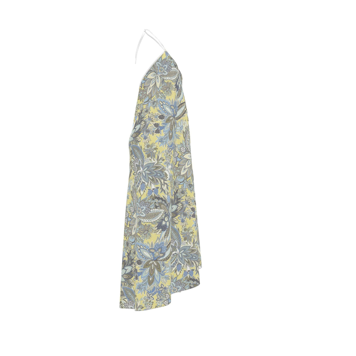 Halterneck backless dress