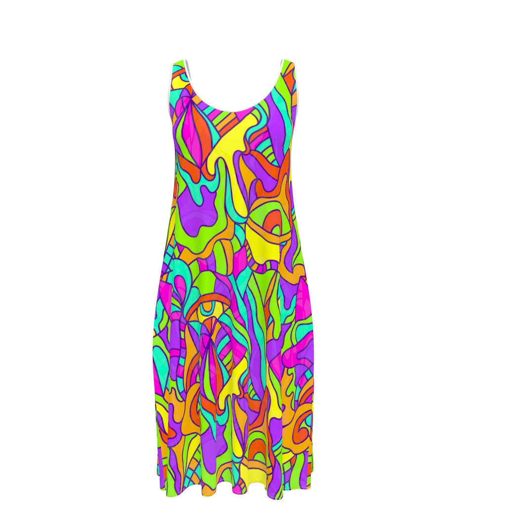 Sleeveless Midi Dress