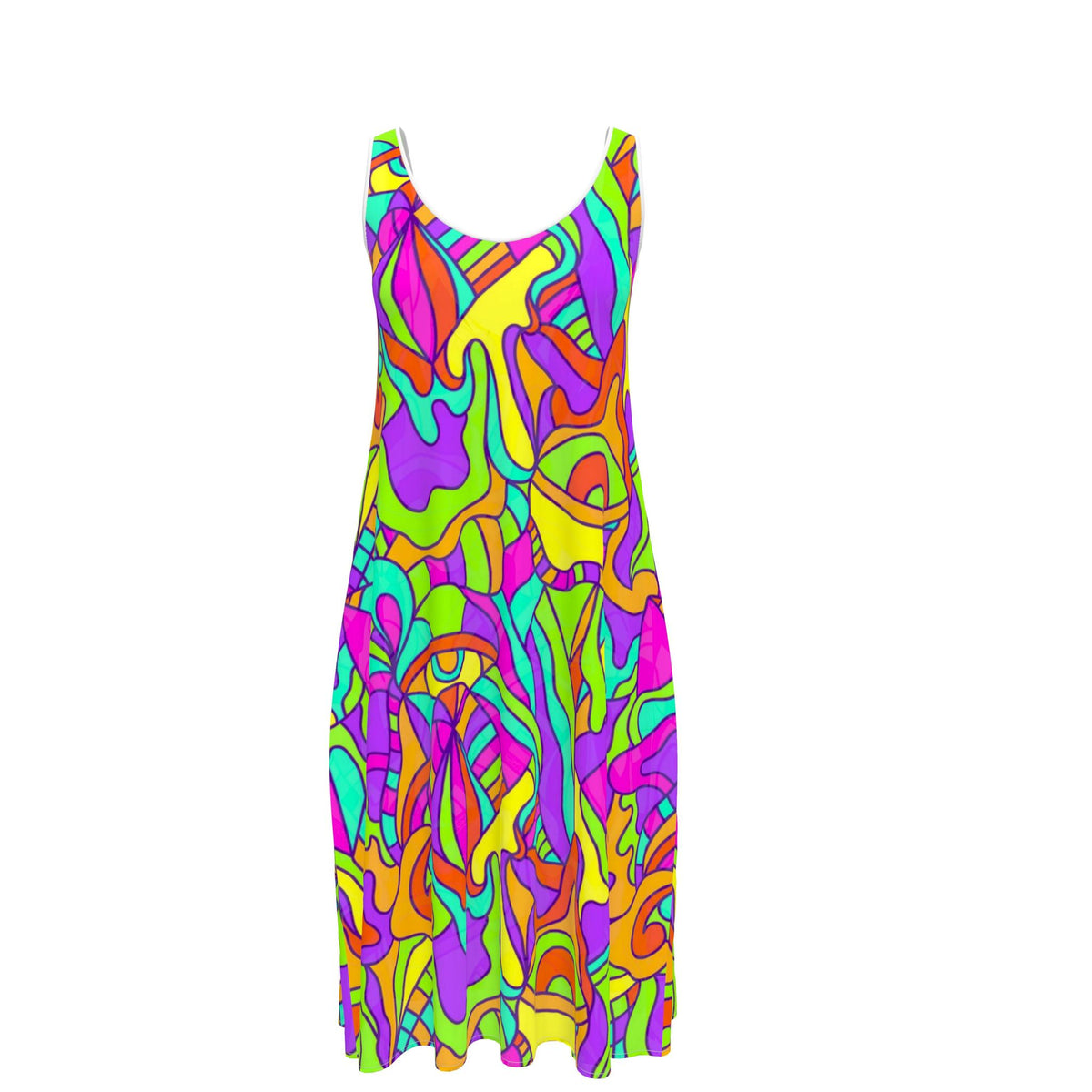Sleeveless Midi Dress