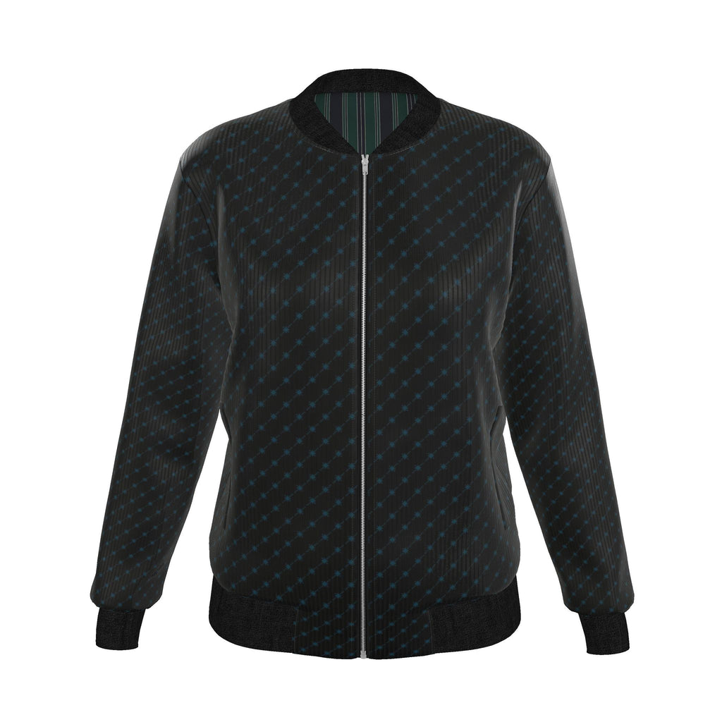 Women's Reversible Silk Bomber Jacket