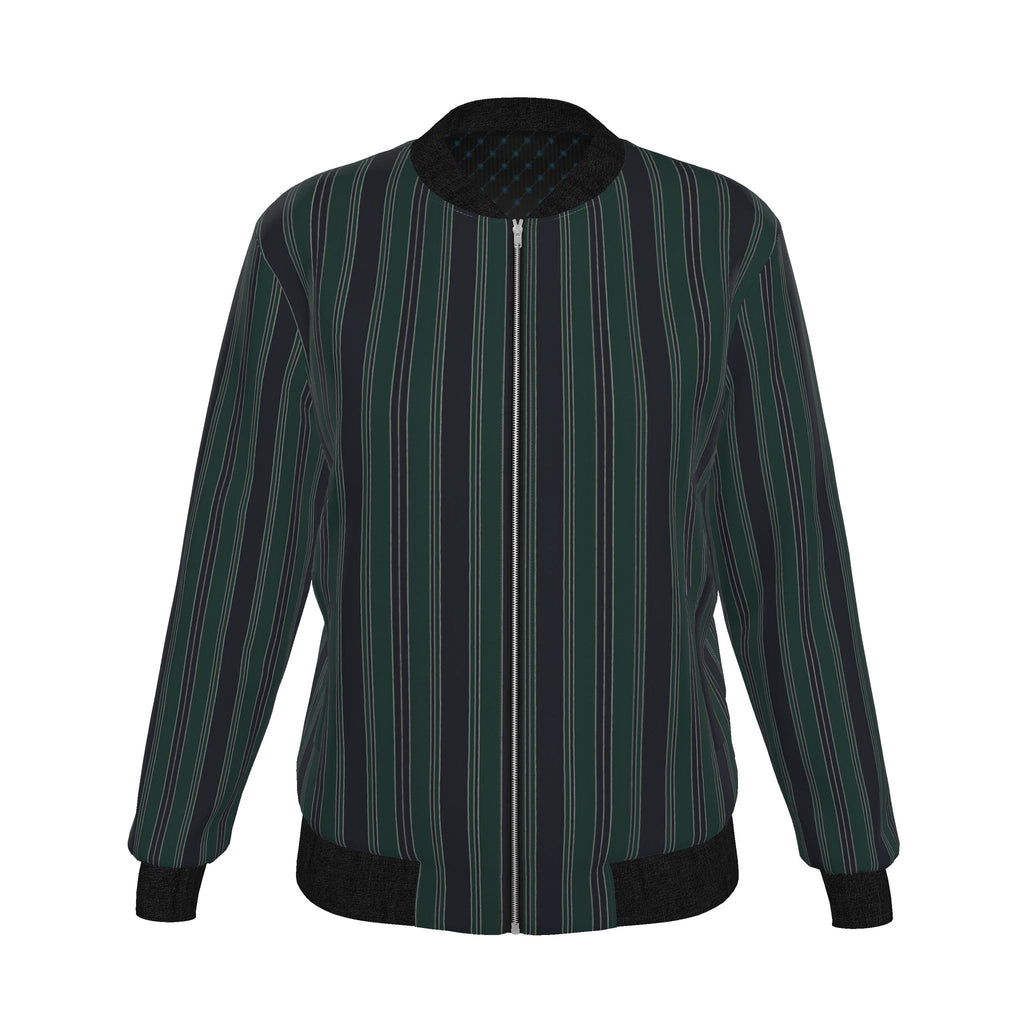 Women's Reversible Silk Bomber Jacket
