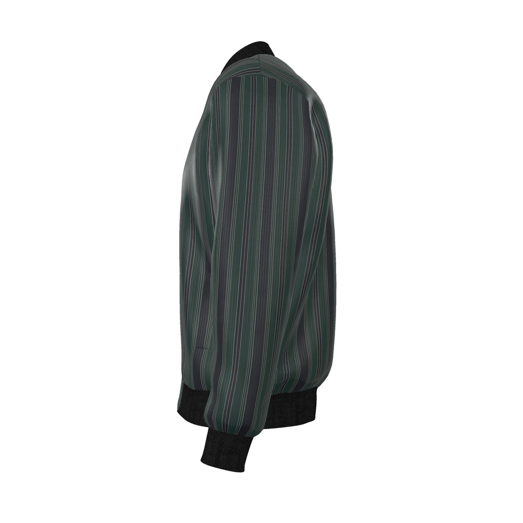 Mens Reversible Silk Bomber Jacket