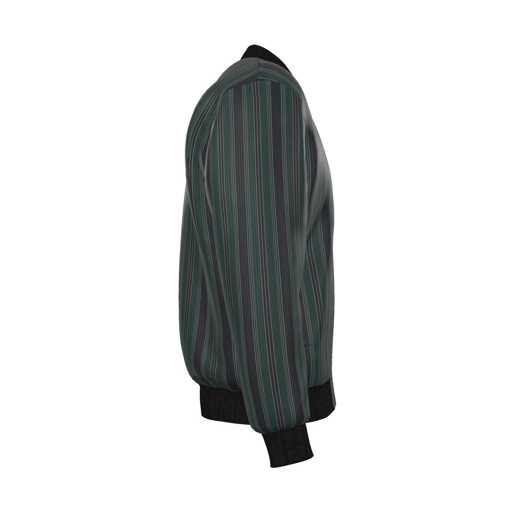 Mens Reversible Silk Bomber Jacket