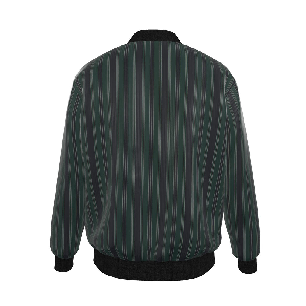 Mens Reversible Silk Bomber Jacket