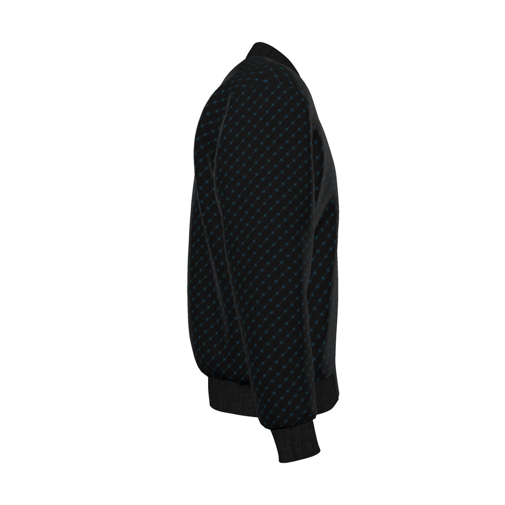 Mens Reversible Silk Bomber Jacket