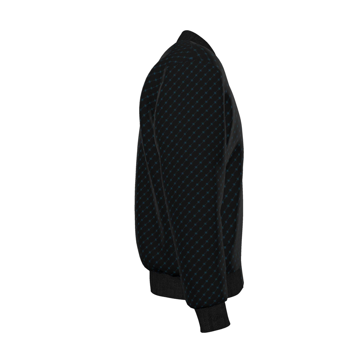 Mens Reversible Silk Bomber Jacket