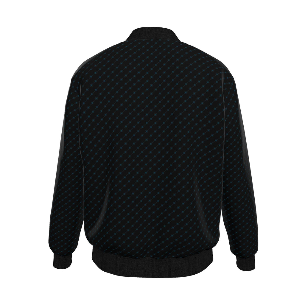 Mens Reversible Silk Bomber Jacket