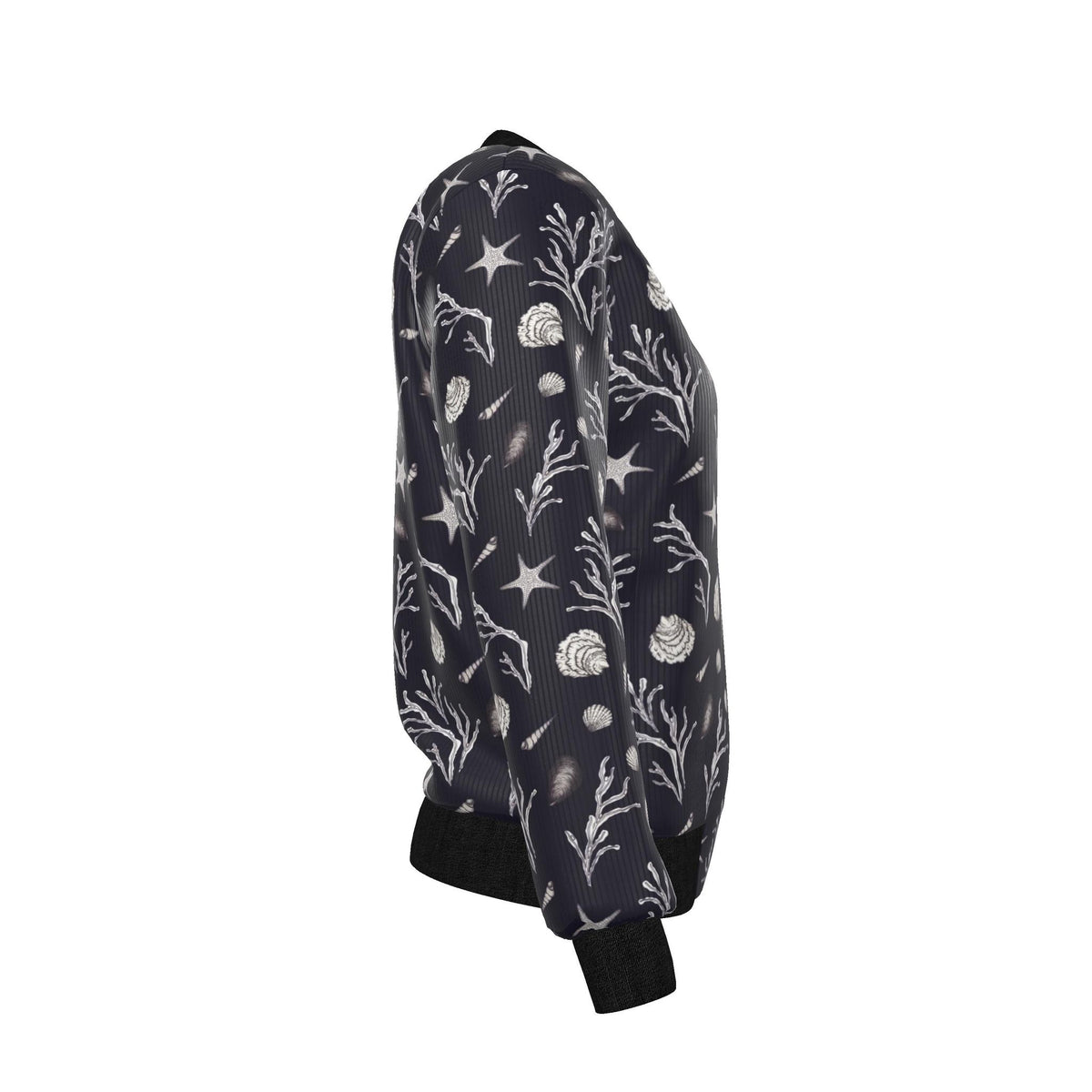 Women's Reversible Silk Bomber Jacket
