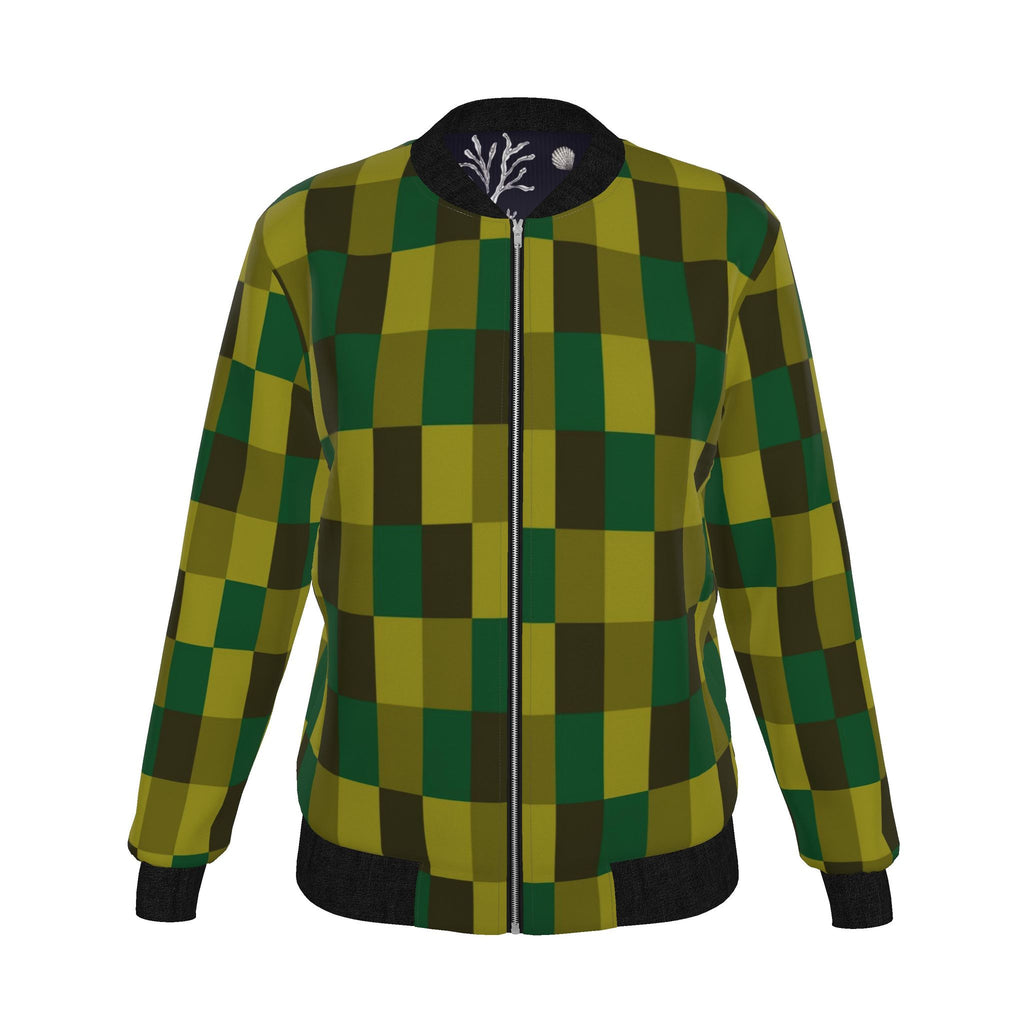 Women's Reversible Silk Bomber Jacket