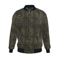 Mens Reversible Silk Bomber Jacket