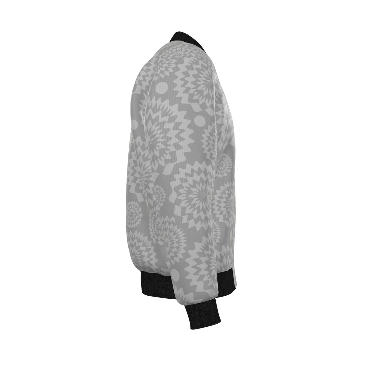 Mens Reversible Silk Bomber Jacket