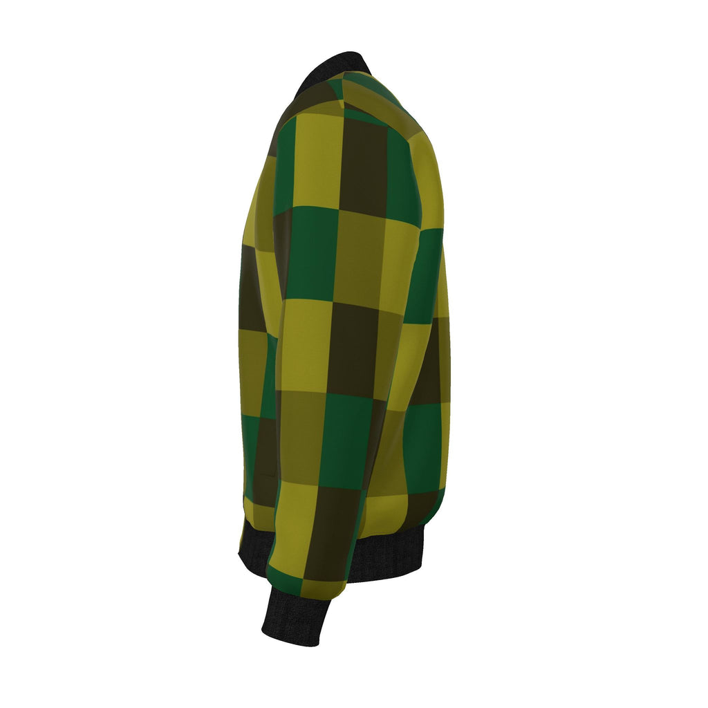 Mens Reversible Silk Bomber Jacket
