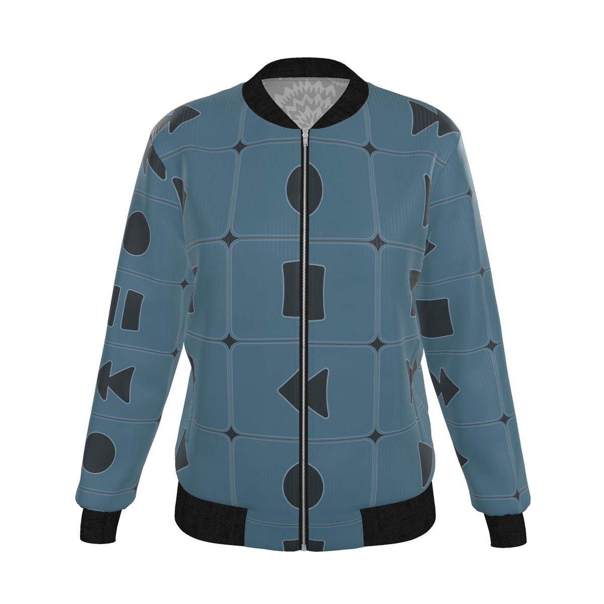 Women's Reversible Silk Bomber Jacket