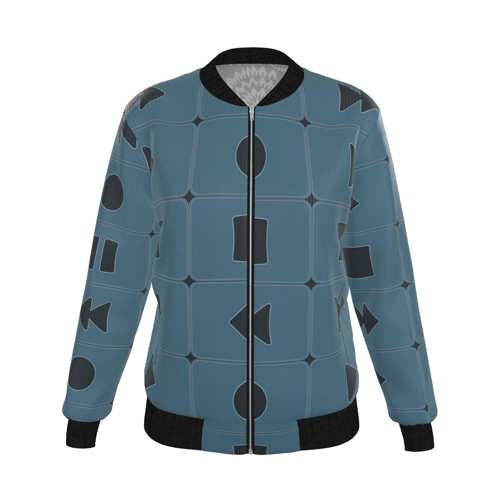 Women's Reversible Silk Bomber Jacket