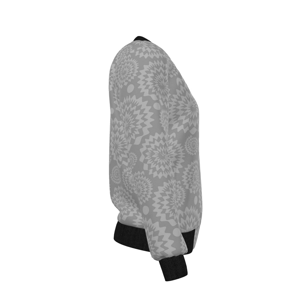 Women's Reversible Silk Bomber Jacket